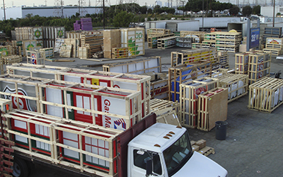 SignResource Signage holding yard